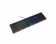 White Shark Gaming keyboard GLADIUS, US, black
