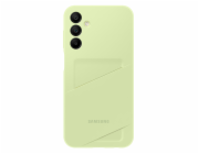 Samsung Zadní kryt s kapsou na kartu A15 Lime