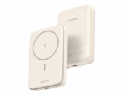 Ugreen Magnetische Kabellose Powerbank 10000mAh mit USB-C Kabel (weiß)