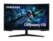 Samsung Odyssey G5/G55C/32"/VA/QHD/165Hz/1ms/Black/2R