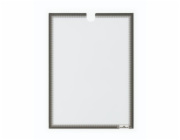 1x5 Durable Document Holder  DIN A4 self-adhesive grey 400657
