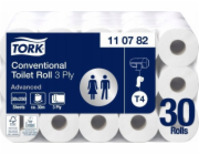 TORK Toaletní papír "Soft", 3-vrstvý, T4 systém, 30 m