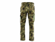 Pracovní kalhoty Sara Workwear, zelené, bavlna/polyester, L
