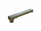 Drenážní žlab s trubkou O 110 mm Stora Drain Home, 1 m