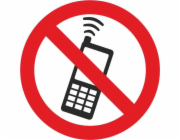 Samolepka telefonování je zakázána 130x130mm