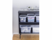 Úložný kufr OKKO BASIC BOX, 3,5 l, průhledný, 17×20,5×14,5 cm