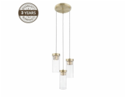 Závěsné svítidlo DOMOLETTI PORTO 20101AB-3Y, 3×25 W, G9