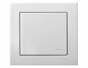 Bezdrátový vypínač LIREGUS EPSILON, RJ-314, bílá barva