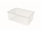 Úložný kufr CURVER, 45 l, průhledný, 59,6×39,4×23 cm