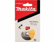 Řezný kotouč na kov Makita 76 x 1,0 x 10 mm D-74815 5 ks