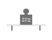 Policový držák Dolle Ornament, 150x200 mm, černý