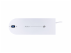 REV NoLook Socket Strip white  4=8 fold w.switch 1,4m 001...