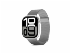 Epico Watch Strap Milanese+ 38/40/41/42 mm - striebrorná