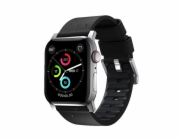 Nomad Nomad Active Strap Pro Black, stříbrný - AW 44/42 mm