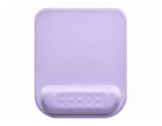 Powerton Opěrka myši a zápěstí, Powerton Ergoline Pastel Edition, ergonomická, fialová, pěna, Powerton