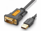 Ugreen USB-A - RS-232 USB kabel 1,5 m šedý (UGR333)
