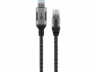 Goobay Ethernetový kabel USB-A 3.2 Gen1 samec > RJ-45 sam...