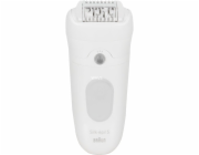 Braun Silk-épil 5-011 (weiß/silber, incl. Aufbewahrungsbeutel, Massageaufsatz)