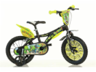 Dětské kolo Dino Bikes 616L-DS, černá/zelená, 16"