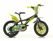 Dětské kolo Dino Bikes 616L-DS, černá/zelená, 16"