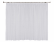 Denní závěsy Domoletti, bílé, 290 cm x 160 cm