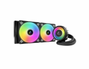 ARCTIC Vodní chladič Liquid Freezer III 280 ARGB, 2x140mm, AM5, LGA1700, černá