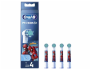 Oral-B EB 10-4 Kids Spiderman Náhradní hlavice, 4 ks