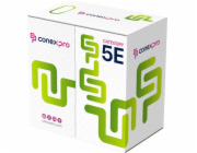 Kabel Conexpro UTP kabel venkovní, CAT5e, PE, 24AWG, 305m, černý