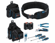 Bosch Powertools Sada nářadí s opaskem a ručním nářadím Professional (černá, systém ProClick, včetně 14dílné sady nářadí)