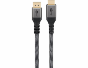 Goobay Adaptérový kabel Plus DisplayPort > HDMI, 4K @ 60Hz (šedý, 5 metrů)