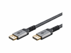 Goobay Kabel Plus DisplayPort 1.4, 8K @ 60Hz (šedý, 5 metrů)