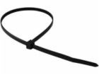 Upevňovací popruh Elematic, 2,6 x 200 mm, černý