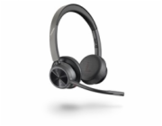 Poly Voyager 4320 bezdrátová náhlavní souprava, BT700 USB-C adaptér, stereo