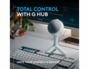 Logitech Yeti Orb RGB Gaming Mic with LIGHTSYNC - WHITE - USB
