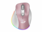 GENIUS Ergo 9000S Pro Pink/ duální Bluetooth + 2,4GHz/ 24...