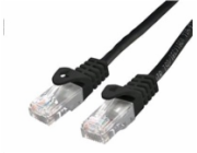 C-TECH kabel patchcord Cat6, UTP, černý, 5m