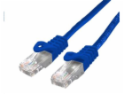 C-TECH kabel patchcord Cat6, UTP, modrý, 3m