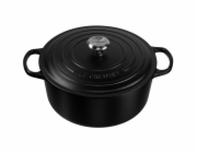 Le Creuset Signature Kastrol kulatý 28 cm černý