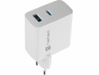 Univerzální USB nabíječka Natec RIBERA GaN 1X USB-A + 1X ...