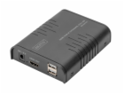 Digitus HDMI KVM IP Extender Receiver (schwarz, Full HD)