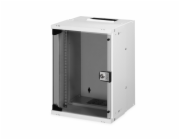 DIGITUS DN-49102 Nástěnná skříň 9U, SOHO PRO, nesmontovaná, 10", 460 x 315 x 300 mm, šedá (RAL 7035)