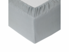 PROSTĚRADLO S GUMOU MEDVIL 200X200+25 ŠEDÁ