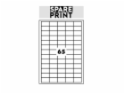 SPARE PRINT PREMIUM Samolepicí etikety bílé, 100 archů A4...