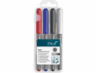 Pica Permanent-Pen 1,0mm  assorted with Instant-White-Pen