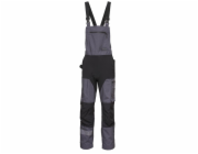 Pracovní polokombinéza Bo Safety Cirius, černo/šedá velikost 50