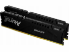 Kingston DIMM 64 GB DDR5-6400 (2x 32 GB) duální sada (čer...