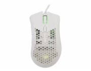 Baracuda Gaming mouse CORAL, 6D, 12800 dpi, white