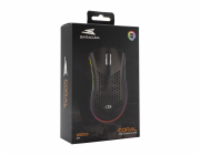 Baracuda Gaming mouse CORAL, 6D, 12800 dpi, black