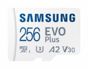 Samsung micro SDXC karta 256GB EVO Plus + SD adaptér