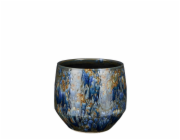 Hrnec Mica Harris 1138243, keramika, V 20 cm, modrý